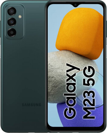 Samsung Smartphone Samsung M23 SM-M236 Green 128 GB Octa Core 4 GB RAM 6,6" цена и информация | Telefonid | kaup24.ee