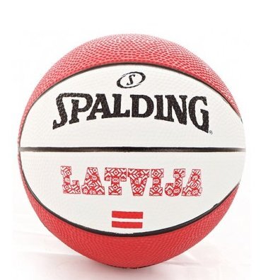 Korvpall Spalding Latvija, suurus 7 hind ja info | Korvpallid | kaup24.ee
