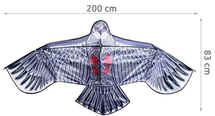 Tuulelohe Kotkas 50cm hind ja info | Tuulelohed ja tarvikud | kaup24.ee