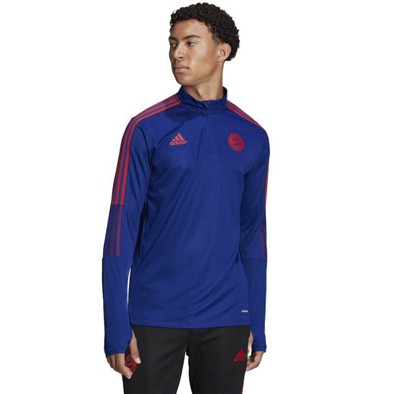 Meeste jalgpalli dressipluus Adidas FC Bayern Training Top M HA2541, sinine hind ja info | Jalgpalli varustus ja riided | kaup24.ee