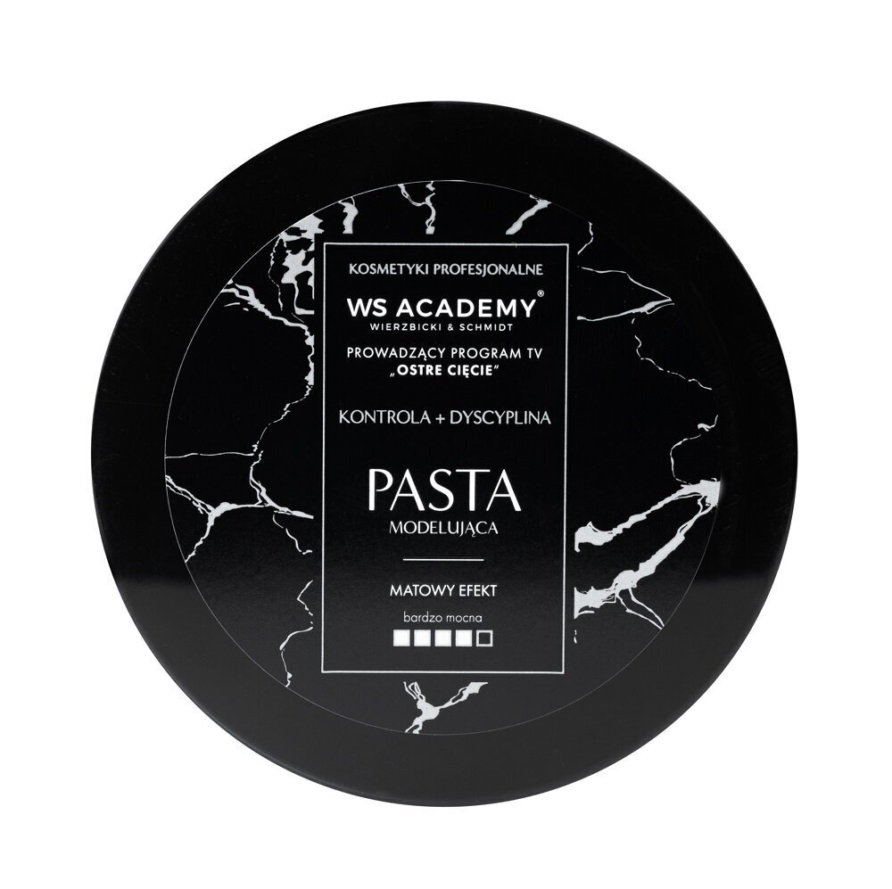 Matt juuksepasta WS Academy, 75 ml hind ja info | Viimistlusvahendid juustele | kaup24.ee