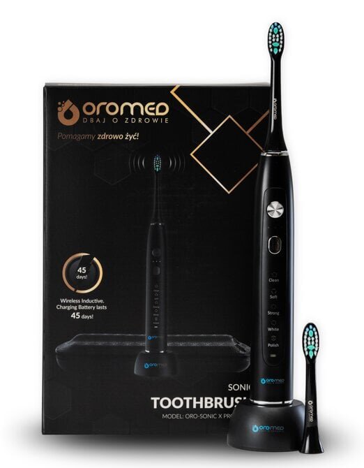 Oromed Oro Sonic X Pro hind ja info | Elektrilised hambaharjad | kaup24.ee