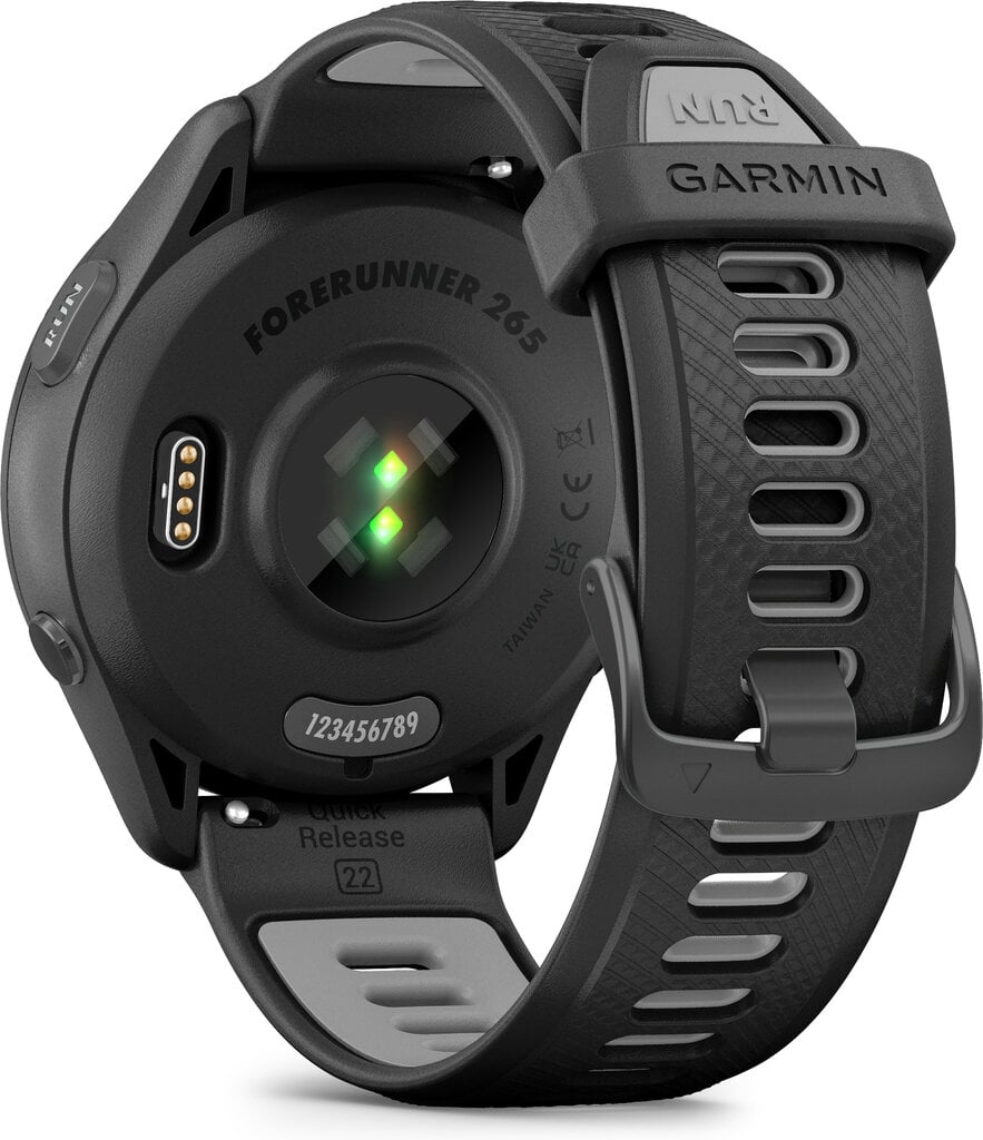 Garmin Forerunner® 265 Black/Powder Gray 46mm цена и информация | Nutikellad (smartwatch) | kaup24.ee