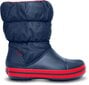 Crocs™ laste talvesaapad Winter Puff Boot, tumesinine/punane цена и информация | Laste talvesaapad | kaup24.ee