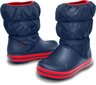 Crocs™ laste talvesaapad Winter Puff Boot, tumesinine/punane hind ja info | Laste talvesaapad | kaup24.ee