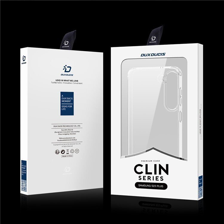 Telefoniümbris Dux Ducis Clin Samsung S911 S23 5G läbipaistev hind ja info | Telefoni kaaned, ümbrised | kaup24.ee