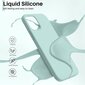 Telefoniümbris Liquid Silicone 1.5mm Xiaomi Redmi A1 piparmündi värv hind ja info | Telefoni kaaned, ümbrised | kaup24.ee