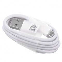 USB kaabel originaal Huawei MicroUSB 1.0m ilma pakendita valge hind ja info | Mobiiltelefonide kaablid | kaup24.ee