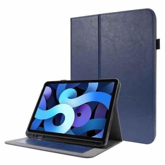 Telefoniümbris Folding Leather Lenovo Tab M9 tumesinine hind ja info | Tahvelarvuti kaaned ja kotid | kaup24.ee