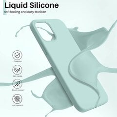 Telefoniümbris Liquid Silicone 1.5mm Samsung A246 A24 5G piparmündi värvi цена и информация | Чехлы для телефонов | kaup24.ee