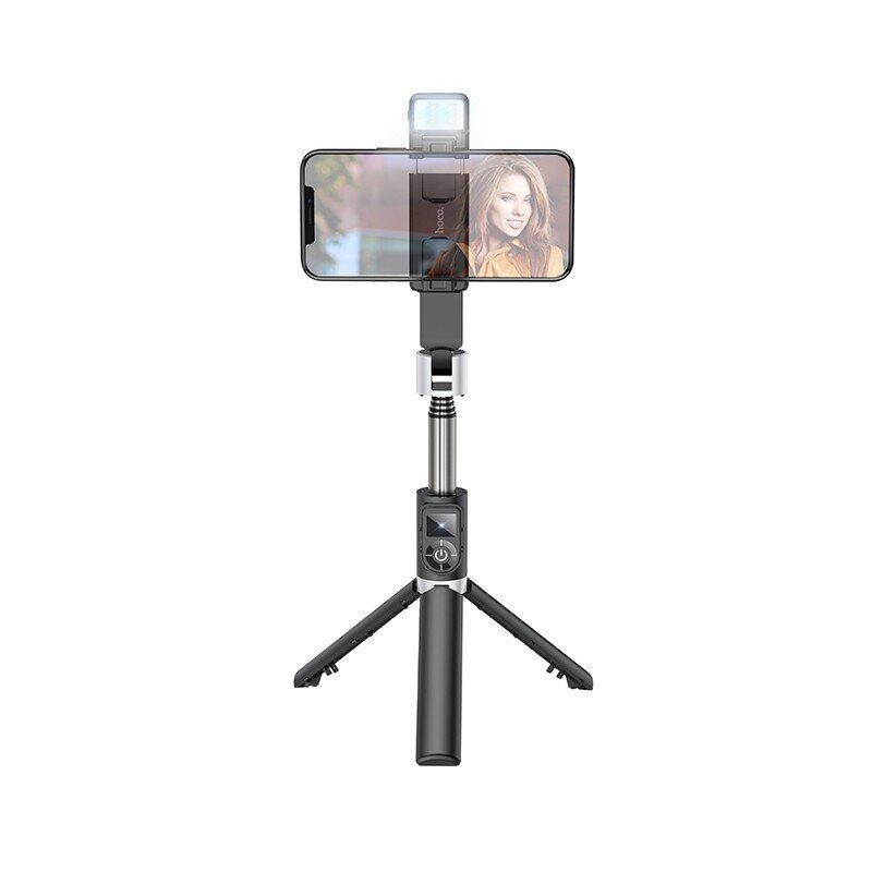 Selfipulk Hoco K16 trikojo funkcija must hind ja info | Selfie sticks | kaup24.ee