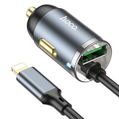 Автомобильная зарядка Hoco NZ7 PD20W+QC3.0 Type-C/USB-A цена и информация | Зарядные устройства для телефонов | kaup24.ee