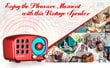 Raadiovastuvõtja Feegar Retro Bluetooth 10h SD AUX цена и информация | Raadiod ja äratuskellad | kaup24.ee