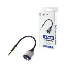 Аудиоадаптер LogiLink Aux Jack CA1100 цена и информация | Адаптеры и USB-hub | kaup24.ee