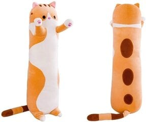 Plush toy cat brown, 70 cm цена и информация | Мягкие игрушки | kaup24.ee