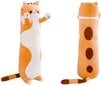 Plüüsist mänguasi kass pruun, 70 cm hind ja info | Pehmed mänguasjad | kaup24.ee
