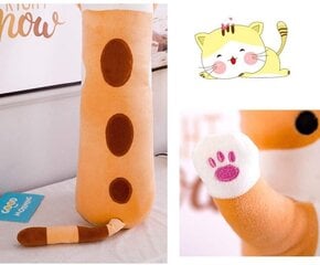 Plush toy cat brown, 130 cm цена и информация | Плюшевые | kaup24.ee