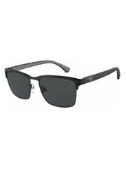 Päikeseprillid EMPORIO ARMANI matt must/hall 500021270 цена и информация | Женские солнцезащитные очки | kaup24.ee