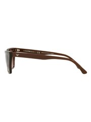 Солнцезащитные очки EMPORIO ARMANI Cat-Eye Transparent Brown Gradient 500021414 цена и информация | Женские солнцезащитные очки | kaup24.ee