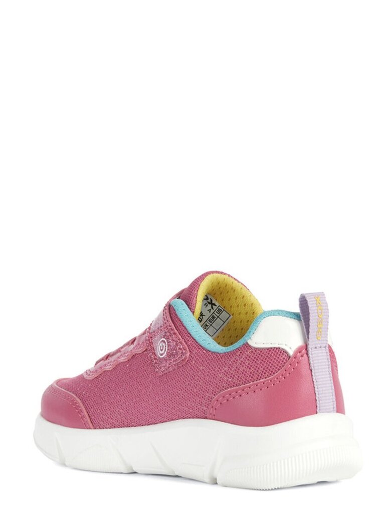 Spordijalatsid tüdrukutele GEOX J Aril Fuchsia Multicolor 520672678 цена и информация | Laste spordijalatsid | kaup24.ee