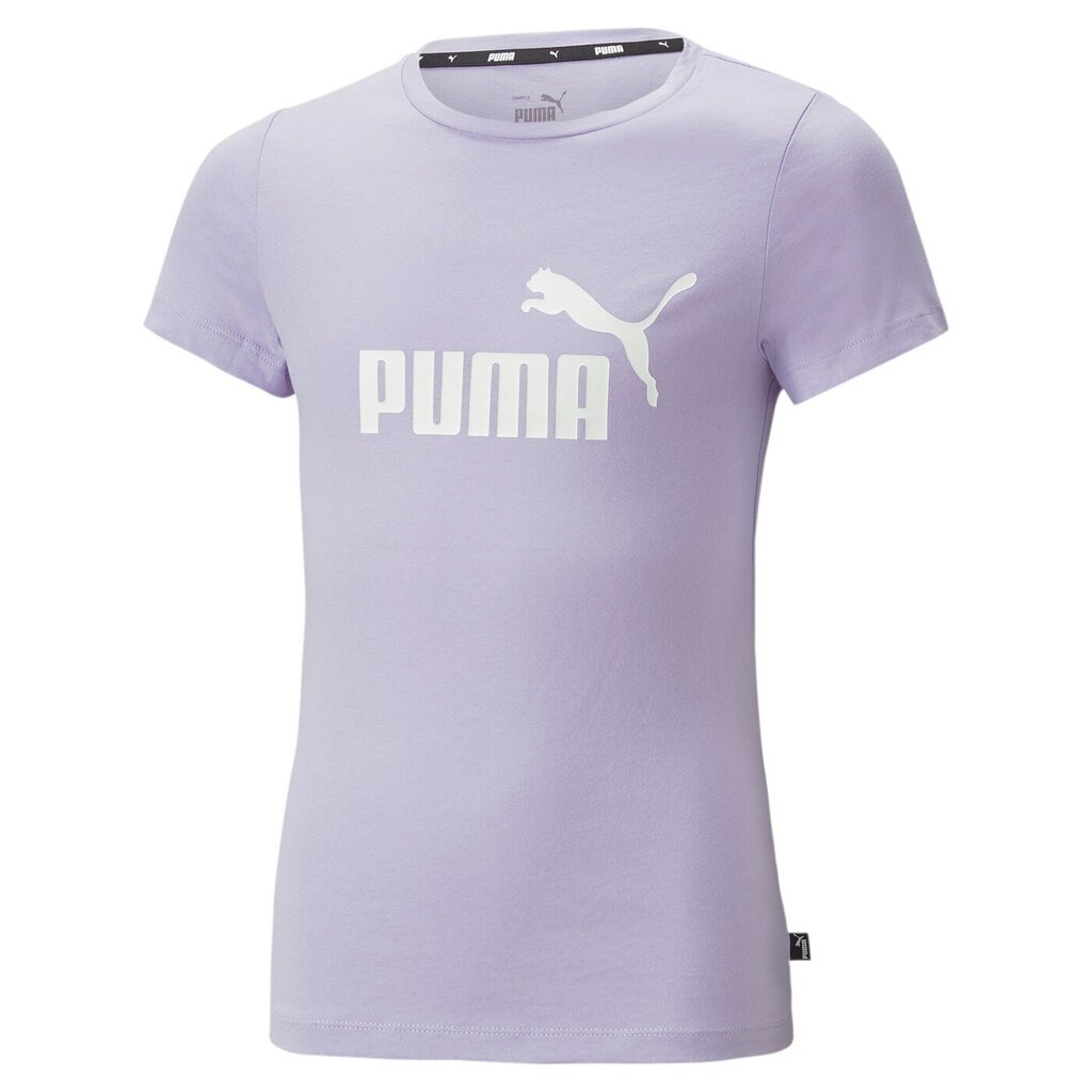 Puma laste T-särk 587029*25, helelilla 4065453184901 цена и информация | Tüdrukute särgid | kaup24.ee