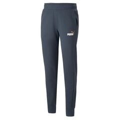 Puma Püksid Ess+ 2 Col Logo Pants Blue 586768 15 hind ja info | Meeste spordiriided | kaup24.ee