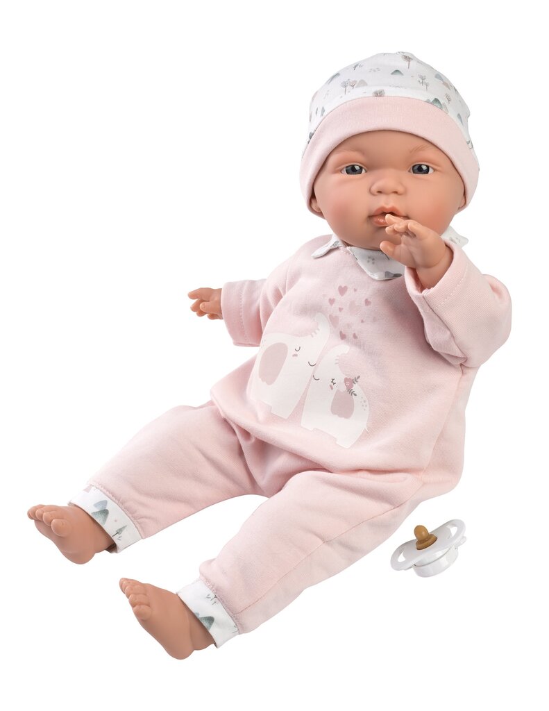 Lloreni nukk Joele Elefante (roosa), 38cm, 13848 цена и информация | Tüdrukute mänguasjad | kaup24.ee