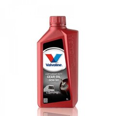 Трансмиссионное масло Valvoline для механической трансмиссии HD Gear Oil GL-4 80W/90, 1 л цена и информация | Моторные масла | kaup24.ee