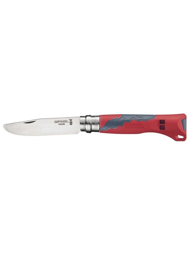 Laste nuga Opinel Outdoor Junior Nr. 7 punane käepide цена и информация | Taskunoad, multifunktsionaalsed tööriistad | kaup24.ee
