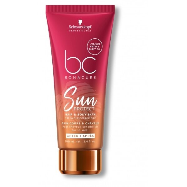 Schwarzkopf BC Sun Protect Hair & Body Bath 100 ml hind ja info | Maskid, õlid, seerumid | kaup24.ee
