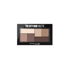 Lauvärvi pallett Maybelline The City Mini Palette 6 g 400 Rooftop Bronzes hind ja info | Ripsmetušid, lauvärvid, silmapliiatsid, seerumid | kaup24.ee