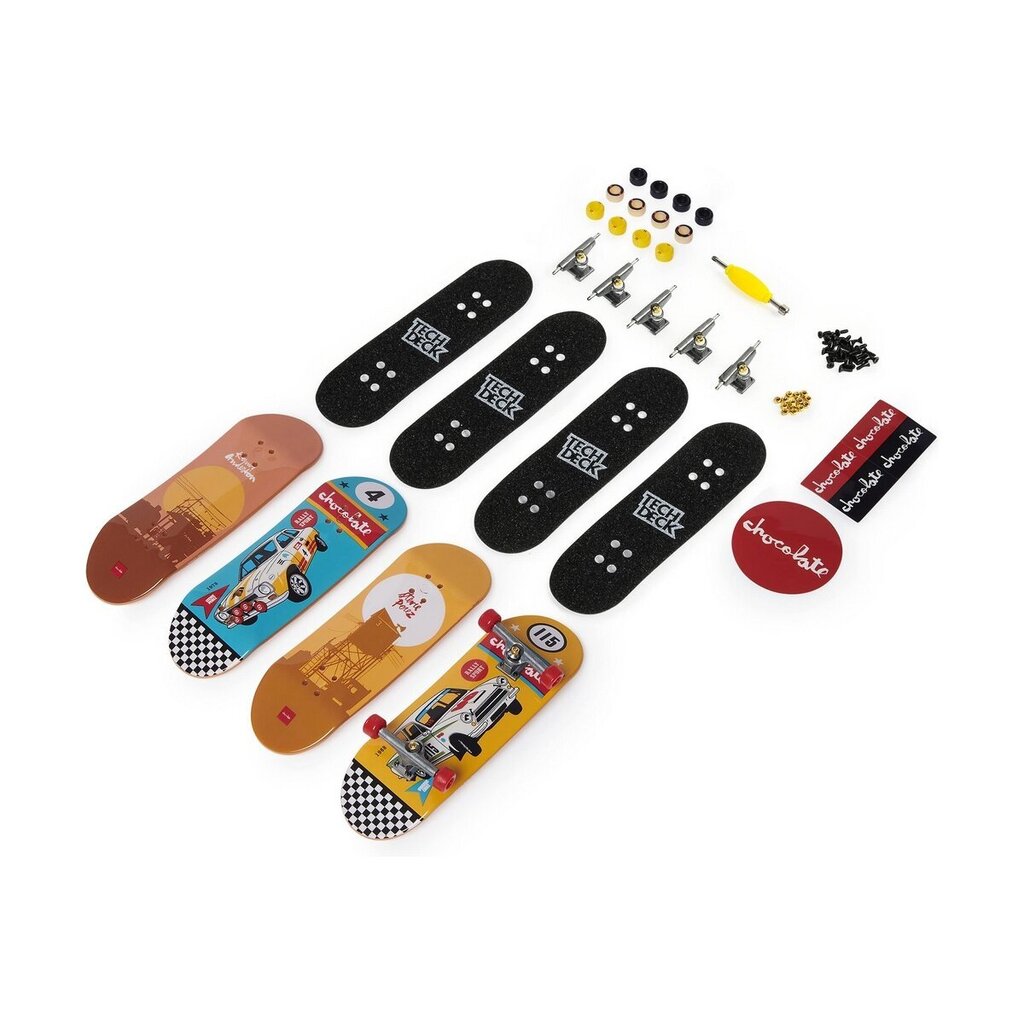 Tech Deck Playset Tech Deck Skateboard 4 Pieces hind ja info | Poiste mänguasjad | kaup24.ee