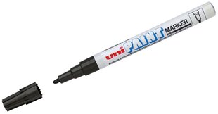 Постоянный маркер Uni-Ball Paint PX-21L Чёрный 12 штук цена и информация | Принадлежности для рисования, лепки | kaup24.ee