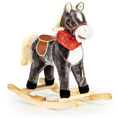 Лошадь-качалка 2 в 1 Ride On Blue в горошек цена и информация | Игрушки для малышей | kaup24.ee