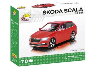 COBI - Конструктор Škoda Scala 1.0 TSI, 1/35, 24582 цена и информация | Конструкторы и кубики | kaup24.ee