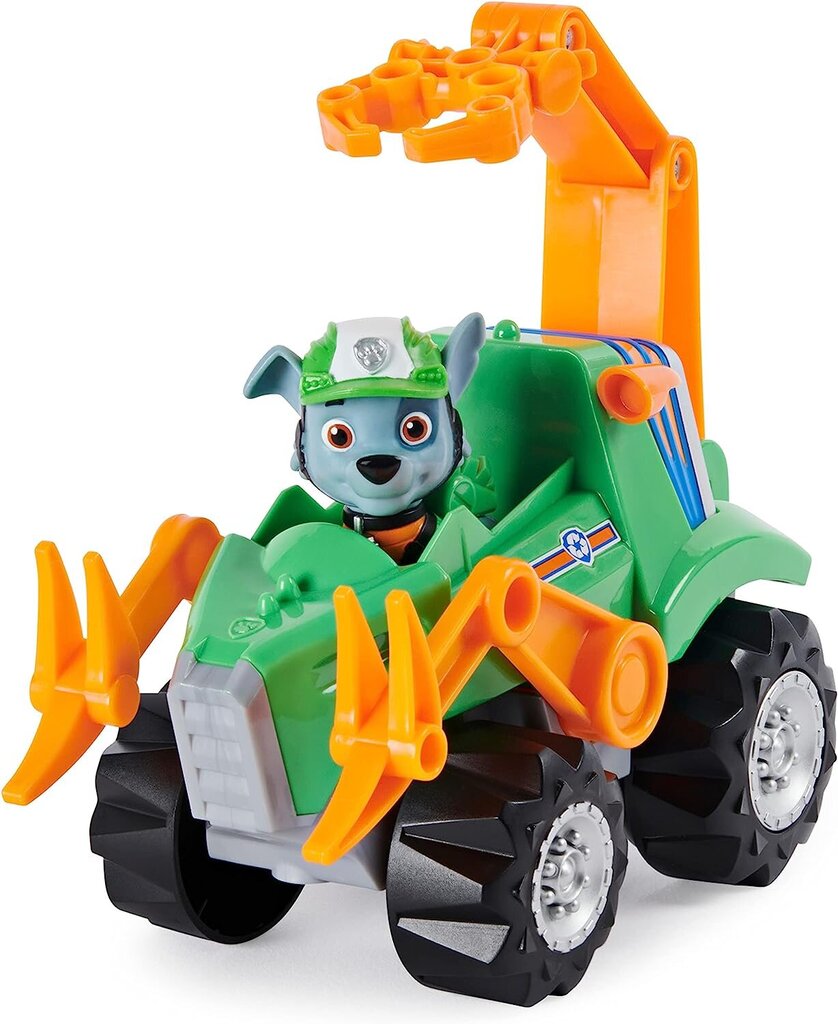 Käpapatrulli sõiduk – Dino Rescue Rocky - Paw Patrol цена и информация | Poiste mänguasjad | kaup24.ee