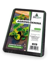 Agrotekstiil umbrohu vastu 70g/m 1,6x10m, must цена и информация | Садовые инструменты | kaup24.ee