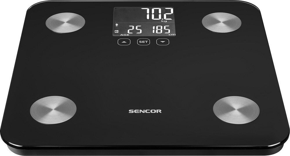 Sencor SBS 6026BK цена и информация | Kaalud | kaup24.ee