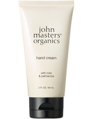 Kätekreem koos sidruni ja ingveriga John Masters Organics, 60 ml hind ja info | Kehakreemid, losjoonid | kaup24.ee