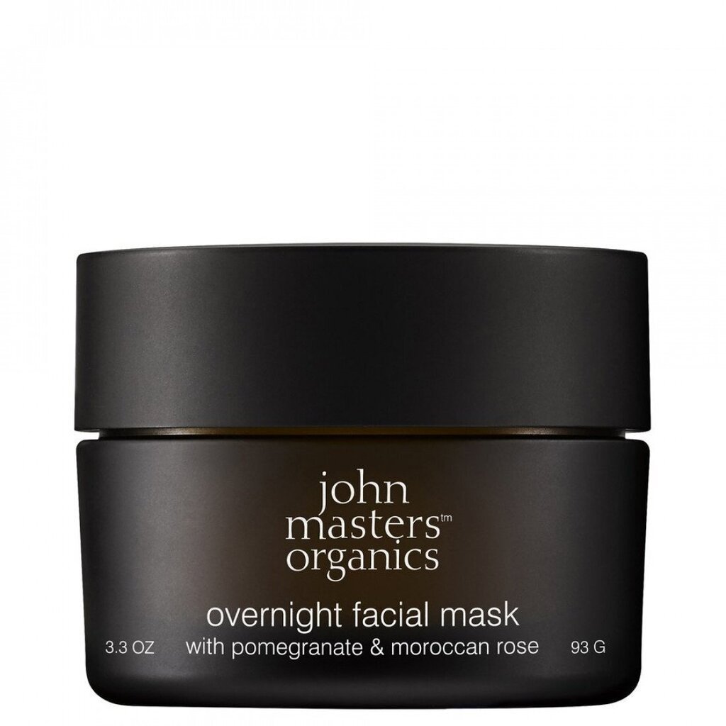 Üleöö näomask koos granaatõuna ja Maroko roosiga John Masters Organics, 93 g цена и информация | Näomaskid, silmamaskid | kaup24.ee