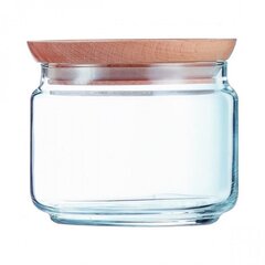 Purk Luminarc Pure Jar Kristall Kork (0,5 L) цена и информация | Посуда для хранения еды | kaup24.ee