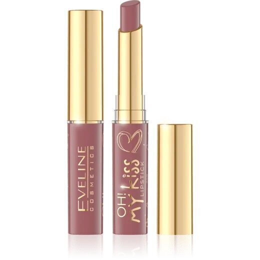 Huulepulk Eveline Oh My Kiss Lipstick 01, 1.5g цена и информация | Huulepulgad, -läiked, -palsamid, vaseliin | kaup24.ee