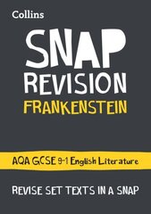 Frankenstein: AQA GCSE 9-1 English Literature Text Guide: Ideal for Home Learning, 2023 and 2024 Exams edition цена и информация | Книги для подростков и молодежи | kaup24.ee