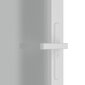 vidaXL siseuks, 76 x 201,5 cm cm, valge, matt klaas ja alumiinium hind ja info | Siseuksed | kaup24.ee