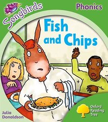 Oxford Reading Tree Songbirds Phonics: Level 2: Fish and Chips цена и информация | Книги для подростков и молодежи | kaup24.ee