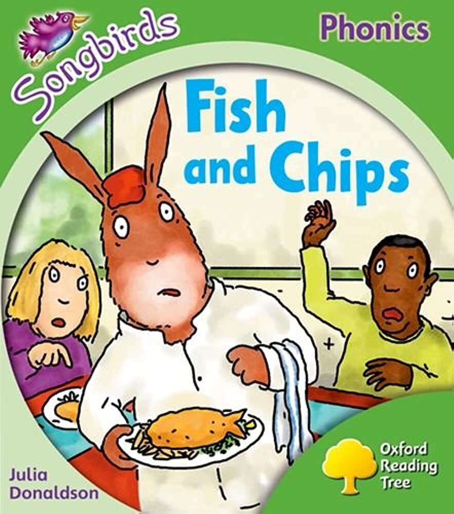 Oxford Reading Tree Songbirds Phonics: Level 2: Fish and Chips hind ja info | Noortekirjandus | kaup24.ee