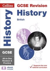 GCSE 9-1 History (British History Topics) All-in-One Complete Revision and Practice: Ideal for Home Learning, 2023 and 2024 Exams edition цена и информация | Книги для подростков и молодежи | kaup24.ee