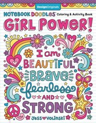 Notebook Doodle Girl Power! цена и информация | Книги для малышей | kaup24.ee