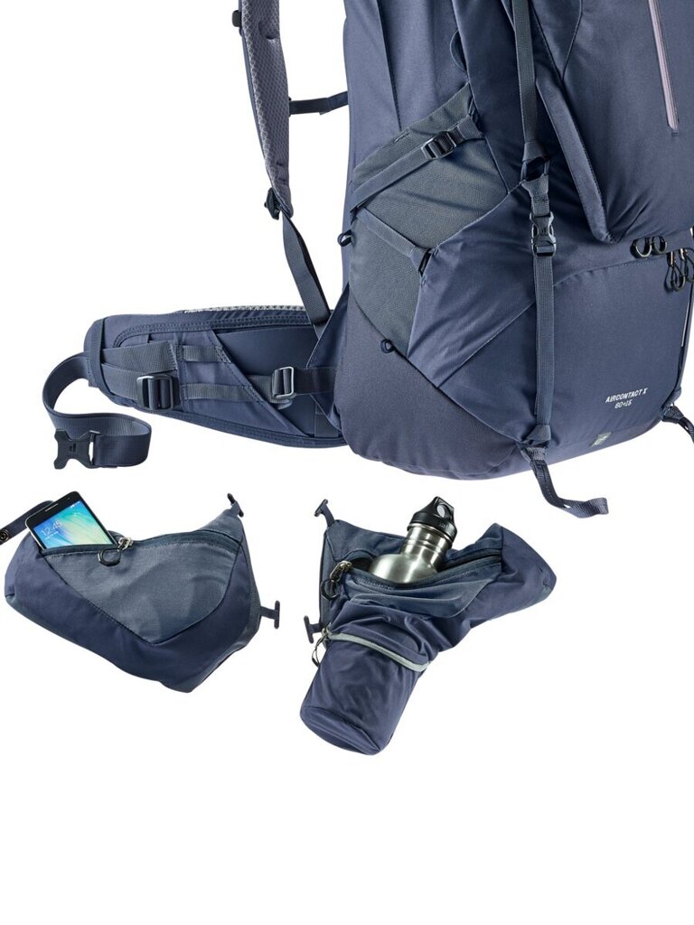 Deuter Aircontact X 60+15 Ink hind ja info | Matkakotid ja reisikotid | kaup24.ee