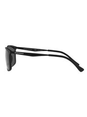 Мужские очки EMPORIO ARMANI Rectangle Matte Black Polar Grey 500021416 цена и информация | Солнцезащитные очки для мужчин | kaup24.ee